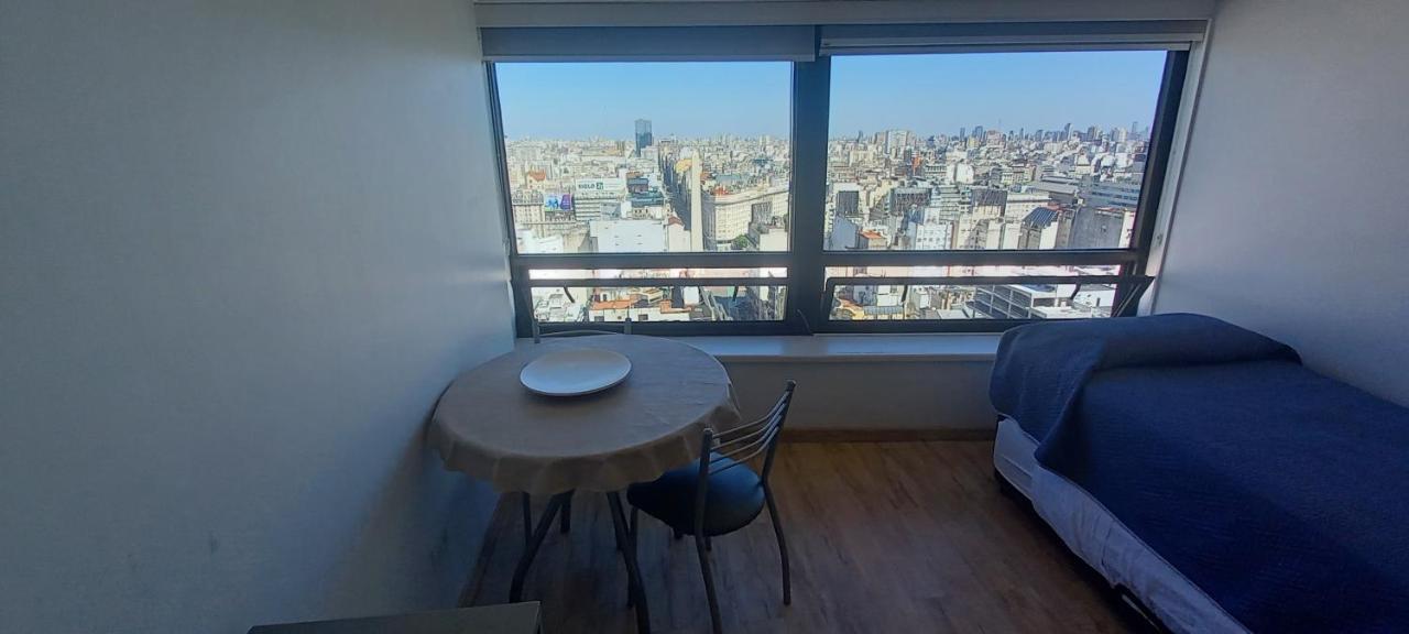 Que Mejor Vista Del Obelisco Piso A La Calle Corrientes Buenos Aires Exteriér fotografie
